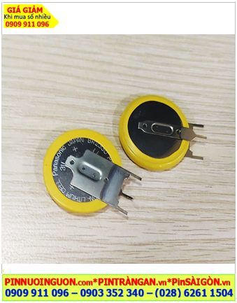 Panasonic BR2330/VGN (chân thép); Pin nuôi nguồn Panasonic BR2330/VGN, Xuất xứ Indonesia 